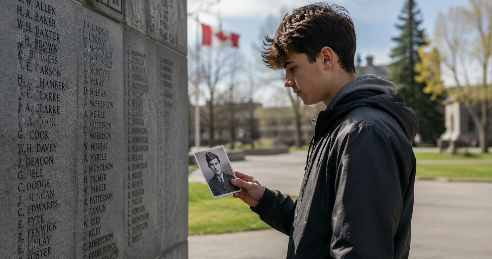 AI-directed imagery: at the memorial