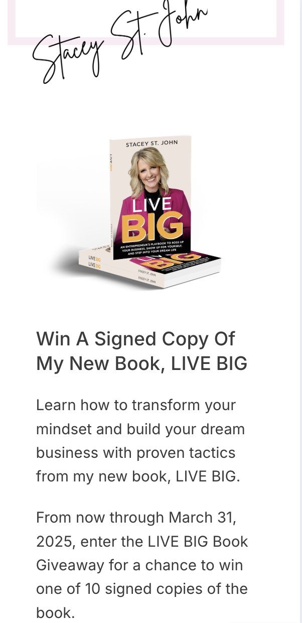 Signed-copy giveaway