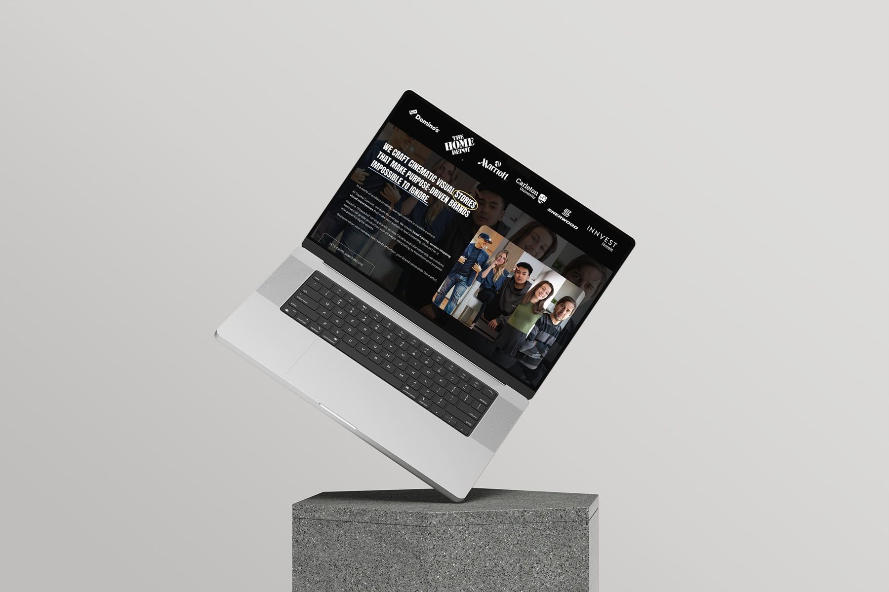 The refreshed website