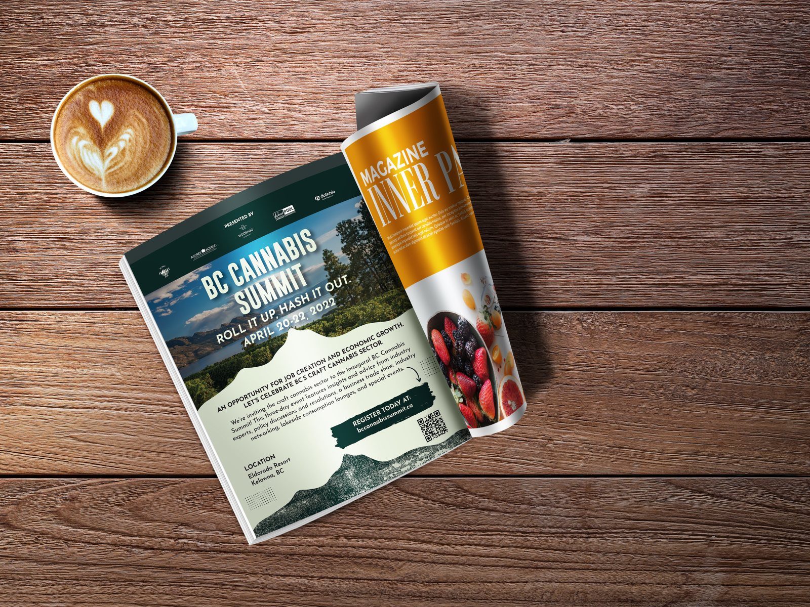 Summit feature in a cannabis retail magazine