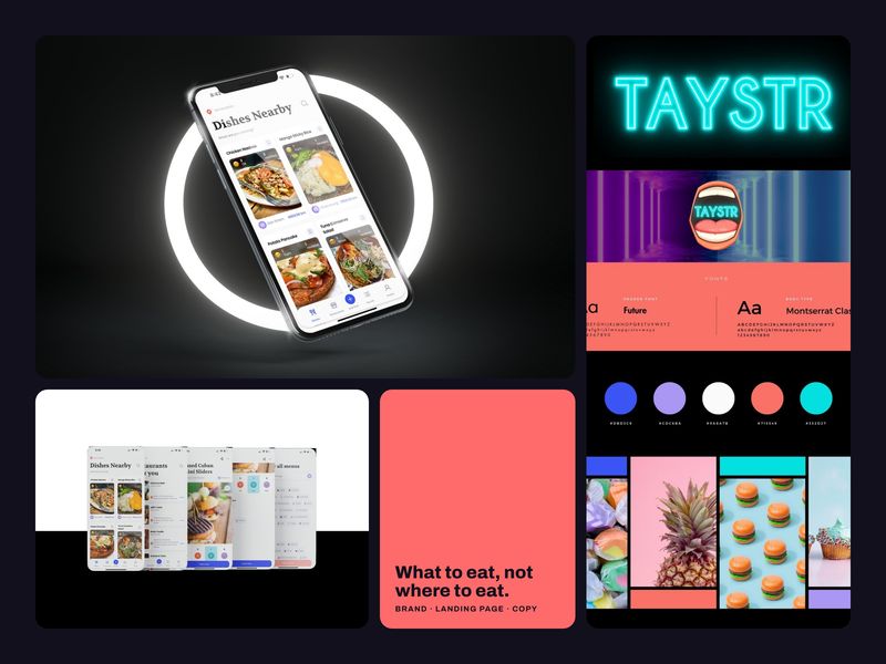 Taystr brand design